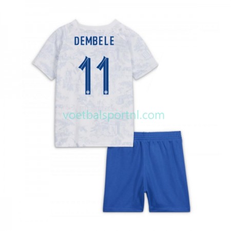 Frankrijk Dembele 11 Kind Uit Tenue World Cup 2022